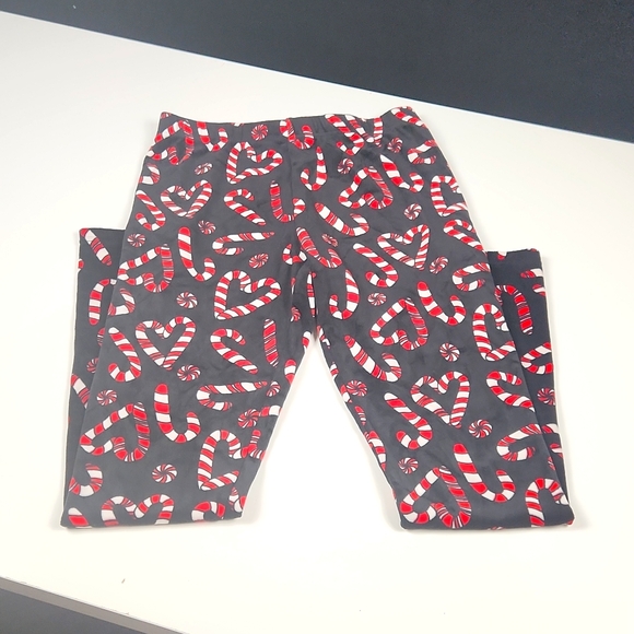No Boundaries - Children's Pajama Pants - Candy Cane Print - Size L (11/13) - Picture 1 of 2